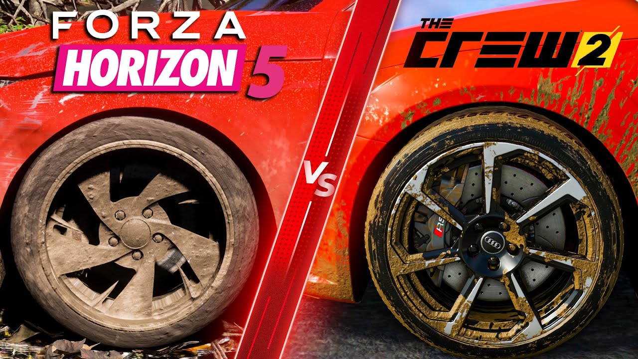Forza Horizon 5 vs The Crew 2 - Direct Comparison! Attention to Detail & Graphics! PC ULTRA 4K